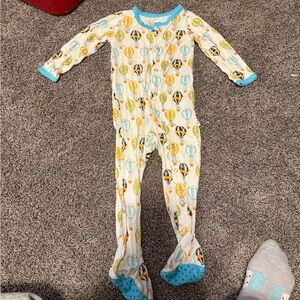Bamboo Kozi & Co Hot Air Balloon Footed Pajamas
